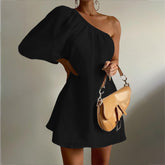 Sena - One-Shoulder Mini Dress